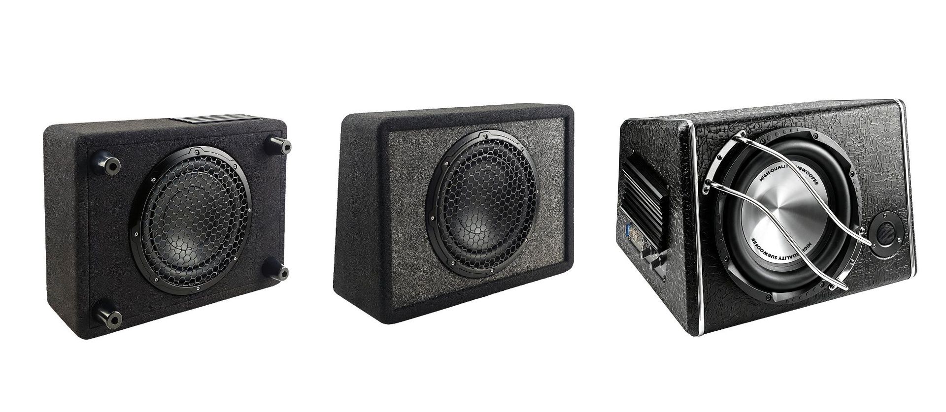 Manufacturer wholesale high-power active subwoofer for car modification, pure bass sound