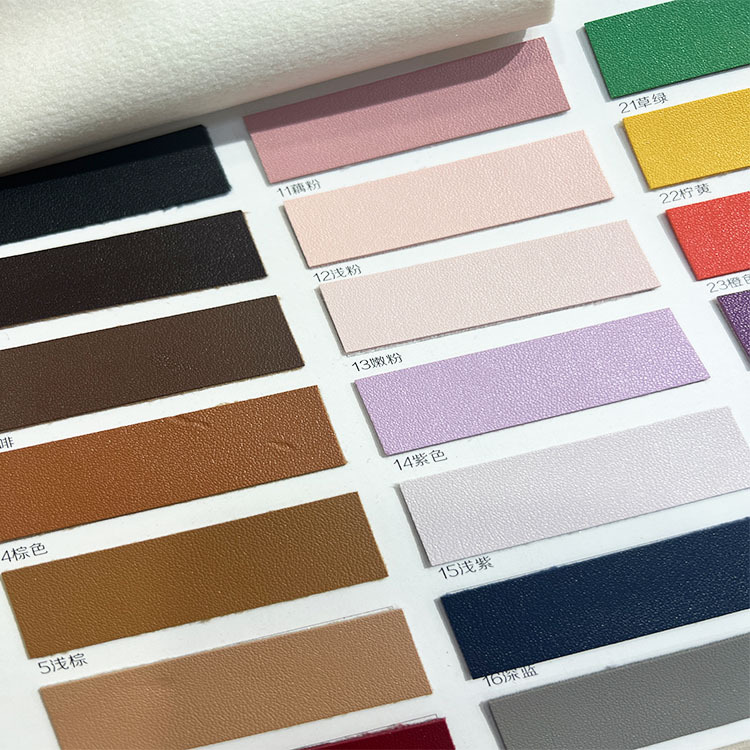 F221羊纹皮革面料 厂家直销 同底同色 适用手袋 包装袋