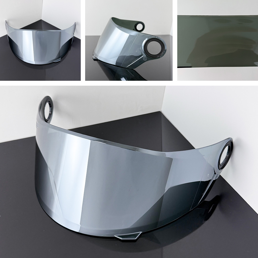Ff358 Motorcycle Helmet Lens Is Suitable for Ff358 Ff396 Sun Protection Mirror-Coated High-Definition Anti-Uv