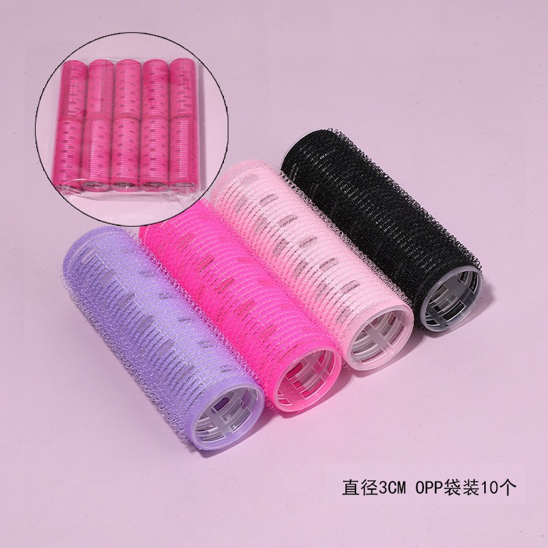 50 × 120 con rizador de flequillo de hoja de aluminio, rizador de cabello esponjoso autoadhesivo, rizador de cabello, techo alto, rollo hueco