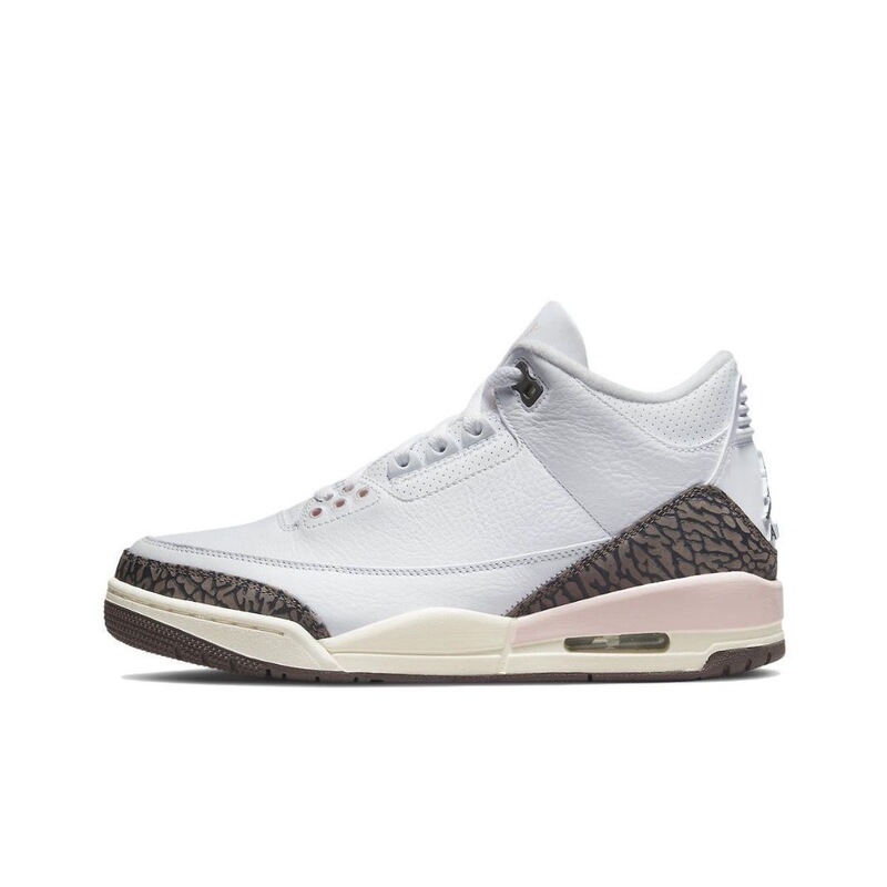 莆田靴純正オリジナル牛革本革バスケットボールシューズ男性と女性のための Air AJ3 ホワイトセメント共同ブランドレトロスポーツシューズ|undefined