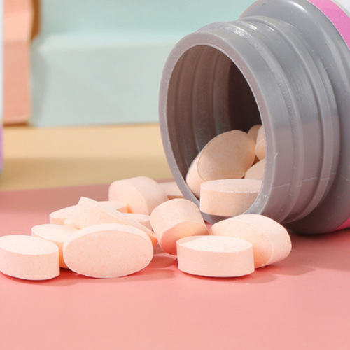 Wholesale Supplier of Vitamin C + Vitamin E Niacin Complex Chewing Tablets, Pressed Candy Live Streaming with Dropshipping Capability