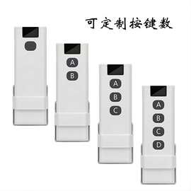 威尔特 1个键-10个键遥控器  智能遥控器 2.4g   EMC认证 遥控器