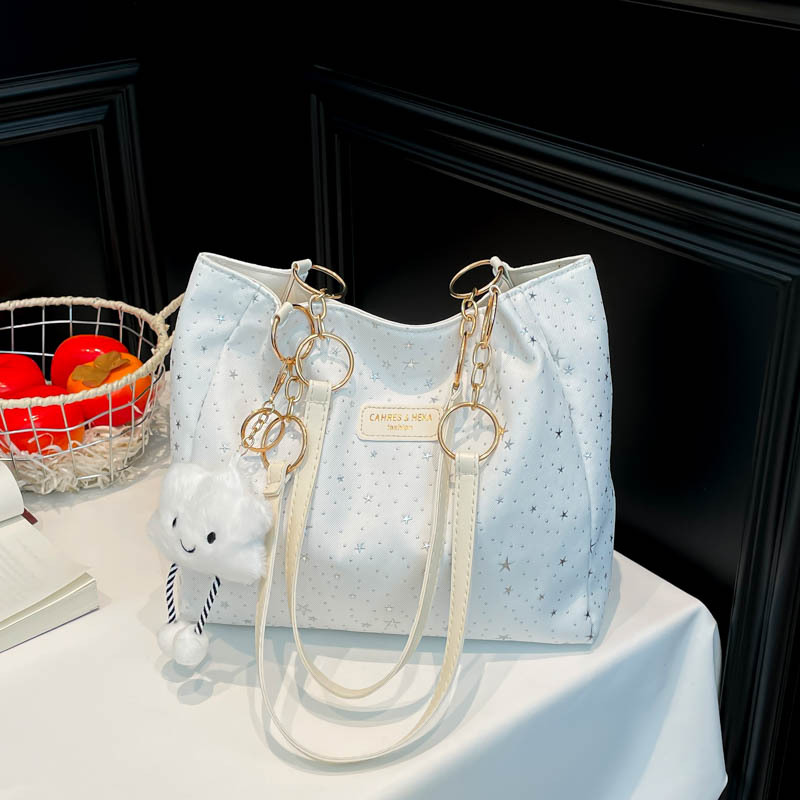 Bolso Tote de Axila para Mujer de Tela con Cremallera para Uso Diario
