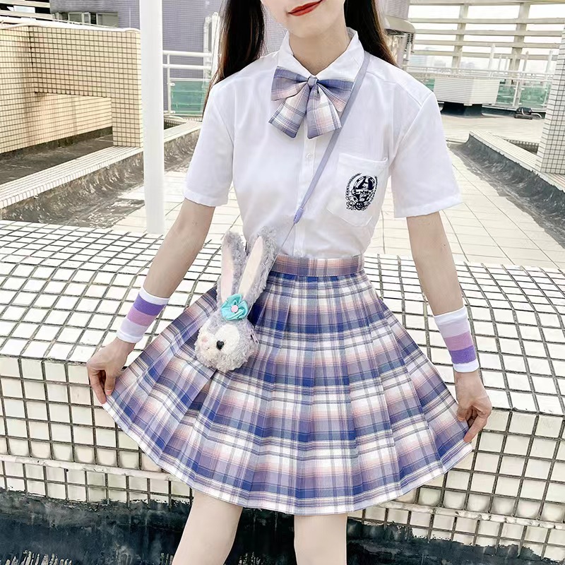 Taro Cake Single Ploll Skirt