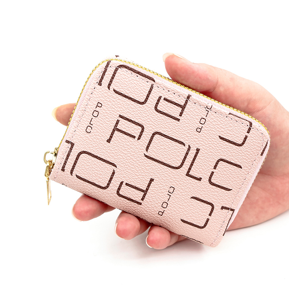 Nueva bolsa de tarjetas de tendencia callejera neutral multi-tarjeta bolsa de tarjetas bolsa de órgano bolsa de cambio bolsa de tarjetas de color pu piel caramelo bolsa al por mayor