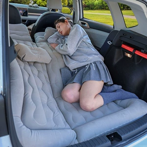 Foreign trade car air mattress, car inflatable mattress, rear seat mattress, travel bed, rear seat sleeping pad, car air bed