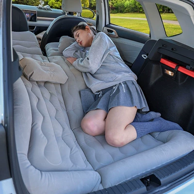 Foreign trade car air mattress, car inflatable mattress, rear seat mattress, travel bed, rear seat sleeping pad, car air bed (Vehicle-mounted inflatable bed)