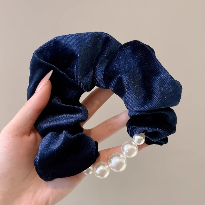 Satín acrítico anillo de cabello de intestino grueso de mujer cuerda de cabello rosa de alta calidad temperamento suave super gran tocado de cabello