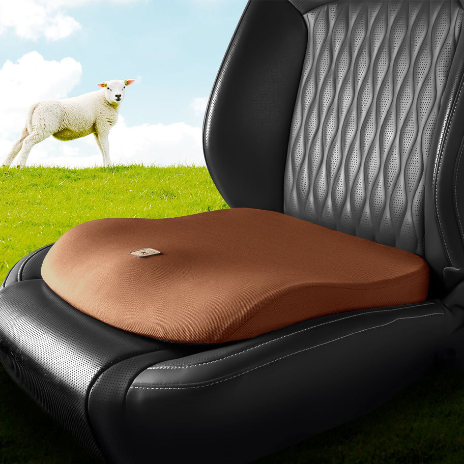 Qìchē – Seat cushion, seat cover Memory Foam Office - mz-jd-brown