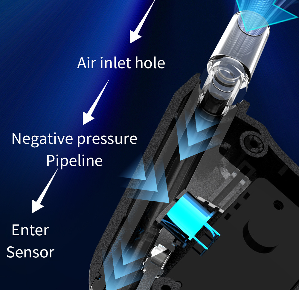 New Cross-Border Precision Alcohol Tester, Drunk Driving Detection Device, Breathalyzer for Drunk Driving Testing