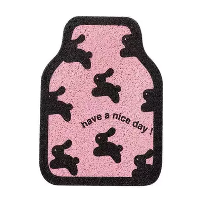 Universal Foot Pad | car anti-dirty car mat - multiple-black-rabbits-5065-1-piece-of-wire-circle-front-row