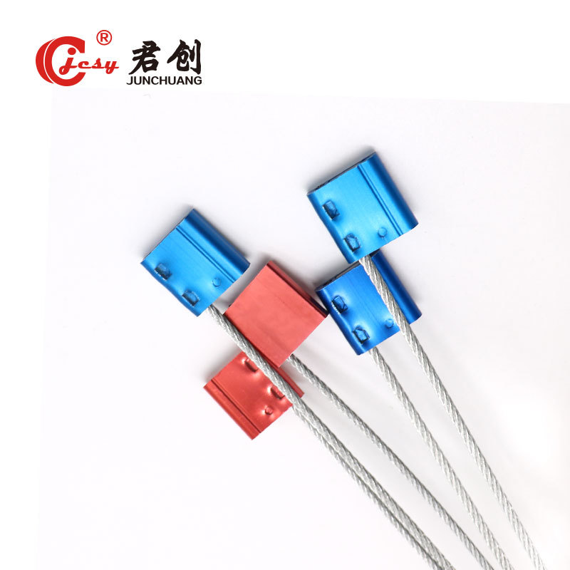 抽紧式铝合金钢丝封条一次性物流铅封货柜锁集装箱施封锁铅封厂家