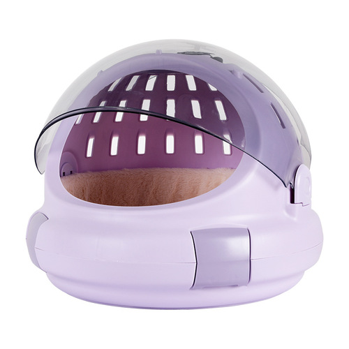 Space capsule cat litter box pet out flight box portable cat bag portable internet celebrity cat cage cat toilet