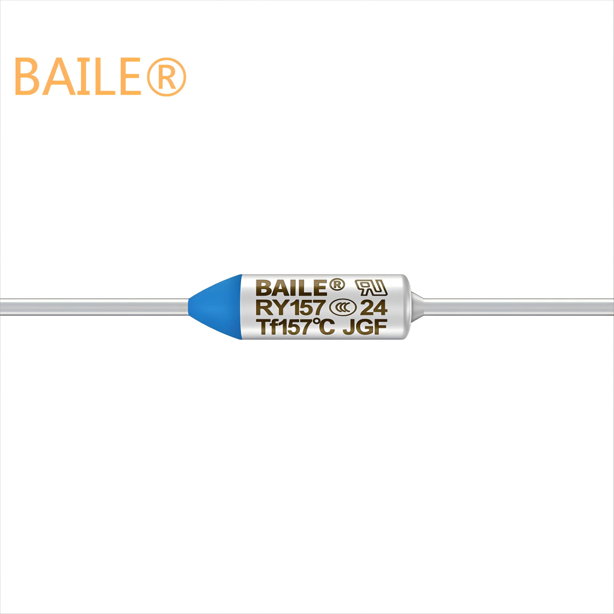 BAILE百乐直销 UL金属高端温度保险丝157℃热熔断体15安培