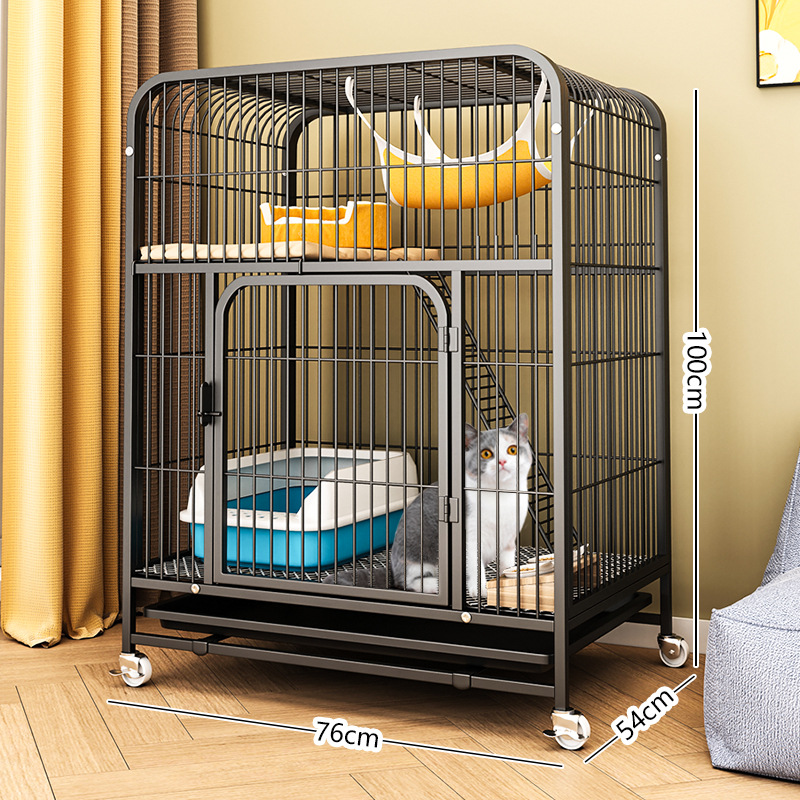 2세대 사각관 강화 이중층 [76*54*100] 기질 검정색