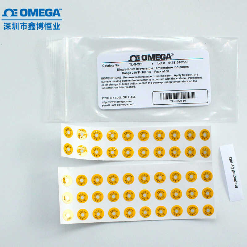 TL-S-270 TL-S-280 TL-S-290 TL-S-290-50 TL-S-300圆点测温纸