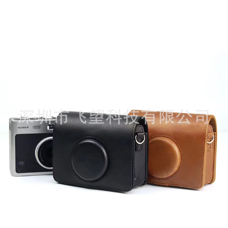 Polaroid mini EVO Retro Camera Bag Protective Cover PU Shoulder Photography Bag Camera Cosmetics Bag