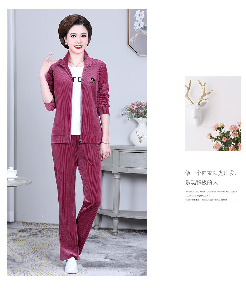 F1099 1390K ÁO KHOÁC NỮ WUHTDNG CẢ BỘ 3 MÓN MÙA XUÂN THU ĐÔNG TRUNG NIÊN THỜI TRANG NỮ G04 SẢN PHẨM MỚI
