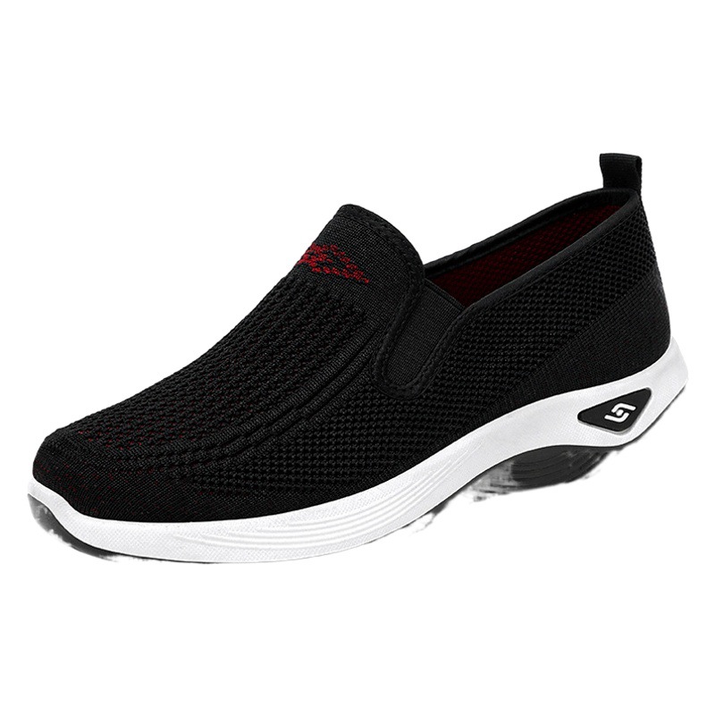 Zapatos de Mujer, Primavera 2026, Nuevo Estilo, Zapatos de Tela Estilo Pekinés, Zapatos Transfronterizos para Mujer, Zapatos para Madres de Mediana Edad y Mayores, Zapatos Planos Sin Cordones