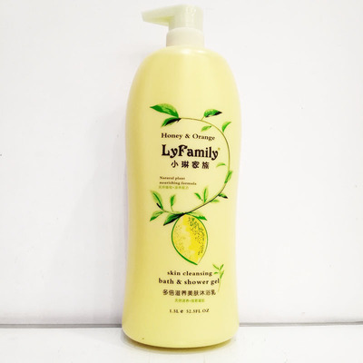 厂家批发小琳家族多倍滋养美肤沐浴露1500ml