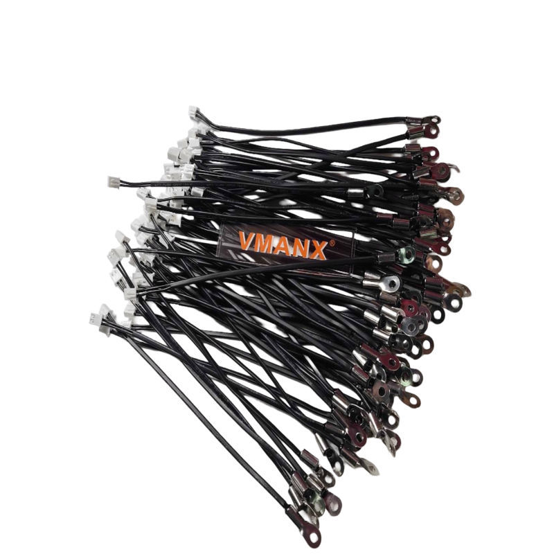 厂家现货环形温度传感器小家电热敏电阻车载用圆端子NTC温度探头