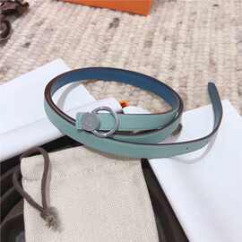 女士细腰带H家新款kelly真皮配裙装饰百搭毛衣裤子连衣裙凯莉皮带