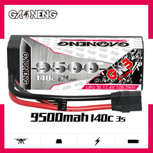 ����GNB 9500mAh 3S 11.4V 140C HV RC����Ӳ��﮵�GAONENG LiPo