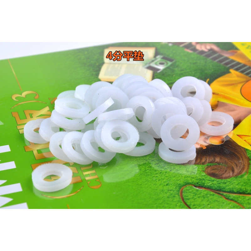 卫浴花洒软管橡胶垫片 软管密封圈 4分透明硅胶密封垫片