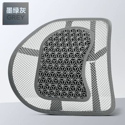 Summer Car Cushion Gel Ice Cool pad - 3d-mesh-gel-lumbar-support-grey