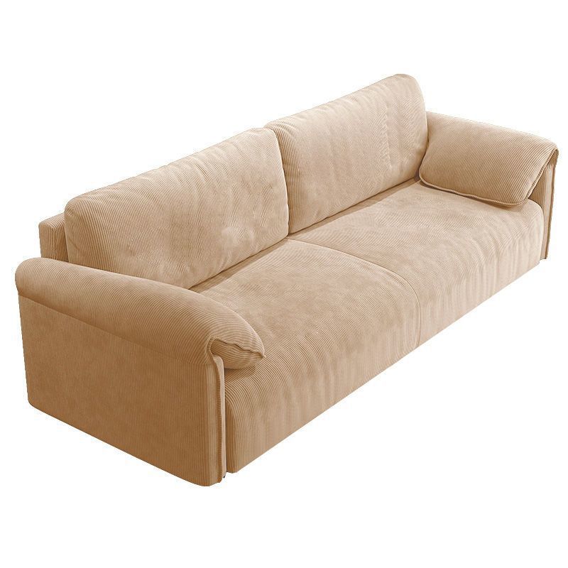 Solid Wood Fabric Sofa for Home Living Room, Small Apartment, Simple Modern Apartment, Single and Double Lazy Sofa