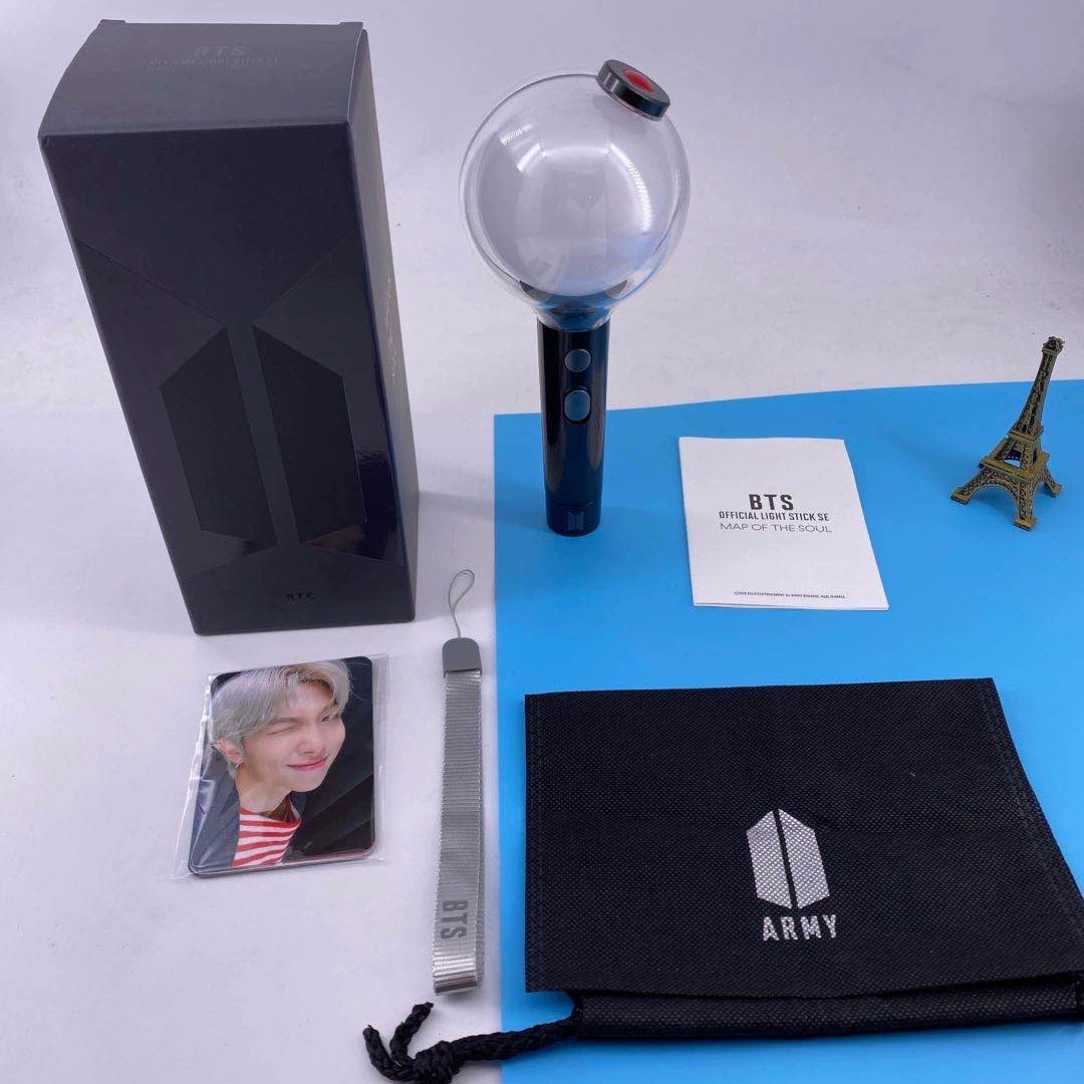 Световая палочка (BTS) VER.4 — Bluetooth с управлением через приложение, RGB 10×10×23 см