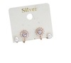 Earrings, Pilsan Play Car solar-powered from pearl, Korean style, new collection, Amazon, sunflower