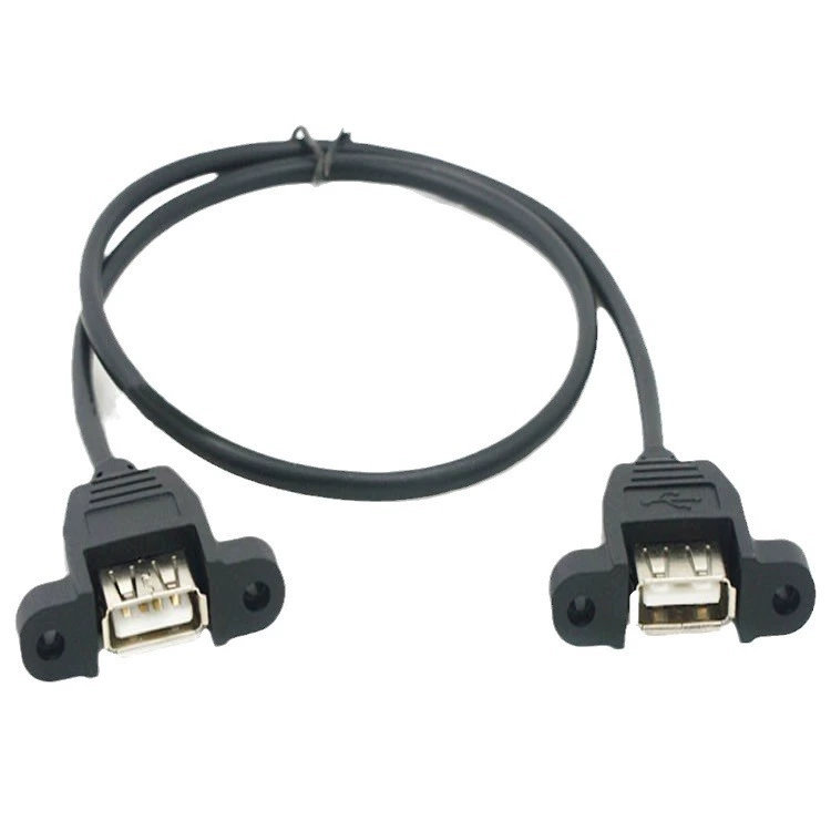 USB 2.0 пары материнских ушей с расширительной линией может закрепить USB материнскую-до-материнской передаче данных