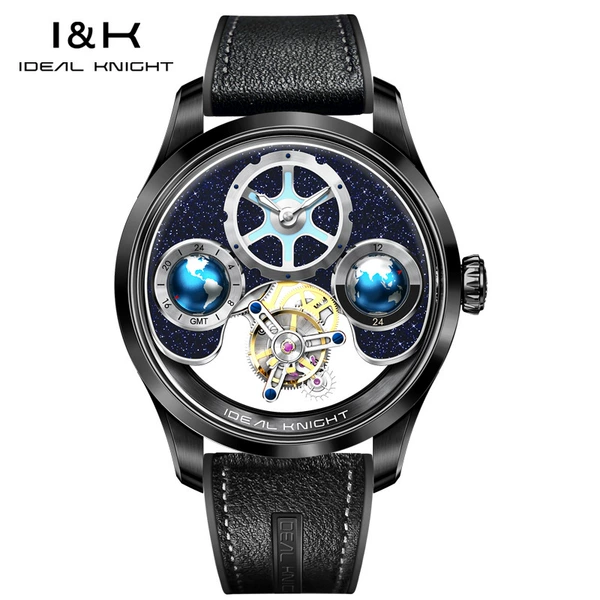 IK6808 Tape Black Shell Silver Noodles (Blue Earth Series)