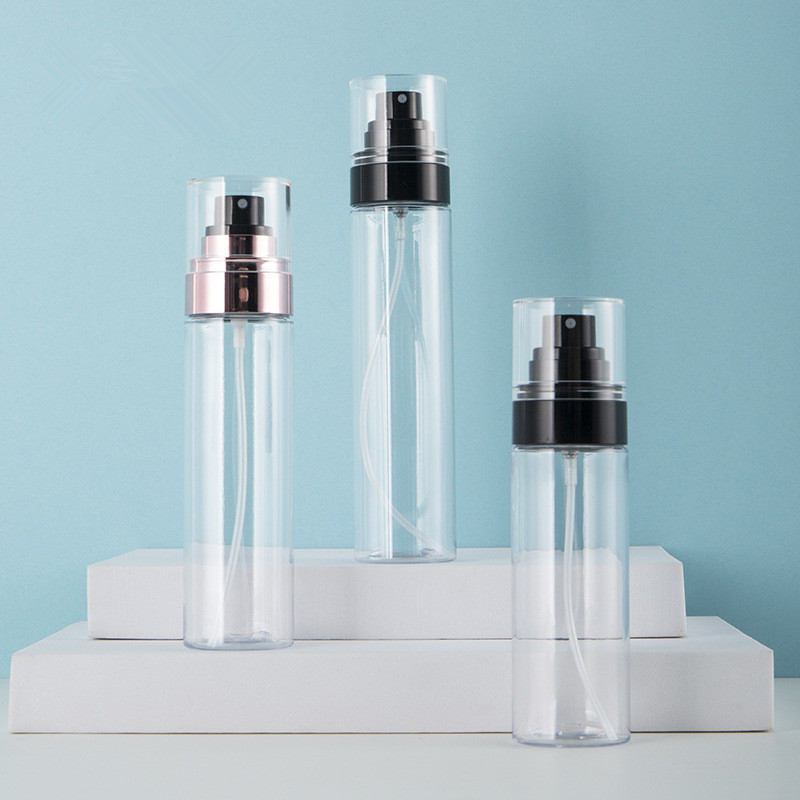 现货100ml120ml透明极细定妆喷雾瓶分装化妆品细雾补水空瓶小喷瓶