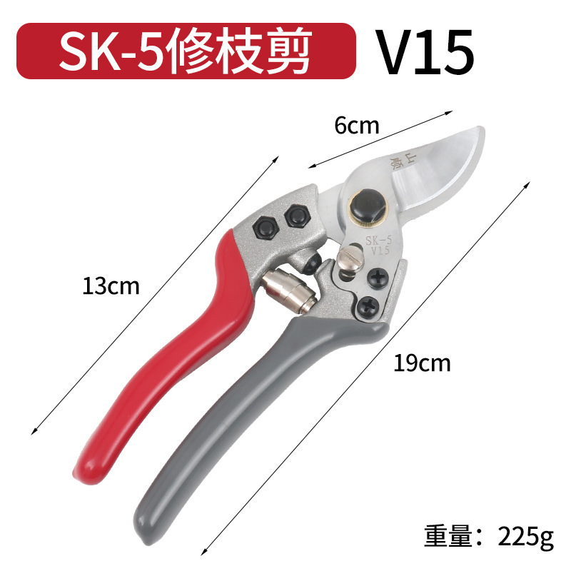 輸入刀頭sk5鋼の枝ハサミは強力に太い枝を切ります。|undefined