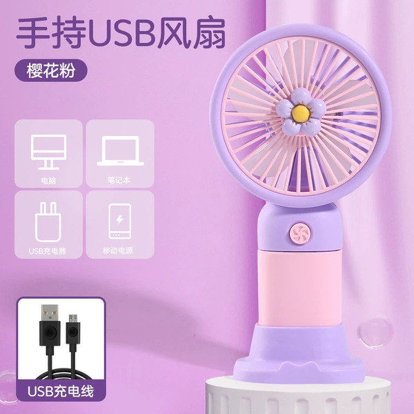 Handheld air fan