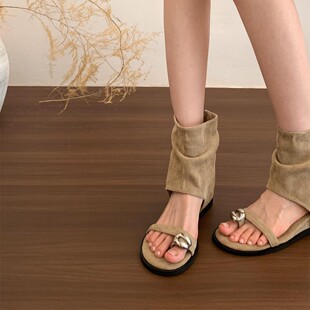 5CM�����ߣ��͹����X�L���ٿ�¶ֺ��ѥŮ�ļ��⴩��ȹ���_�R��ѥ