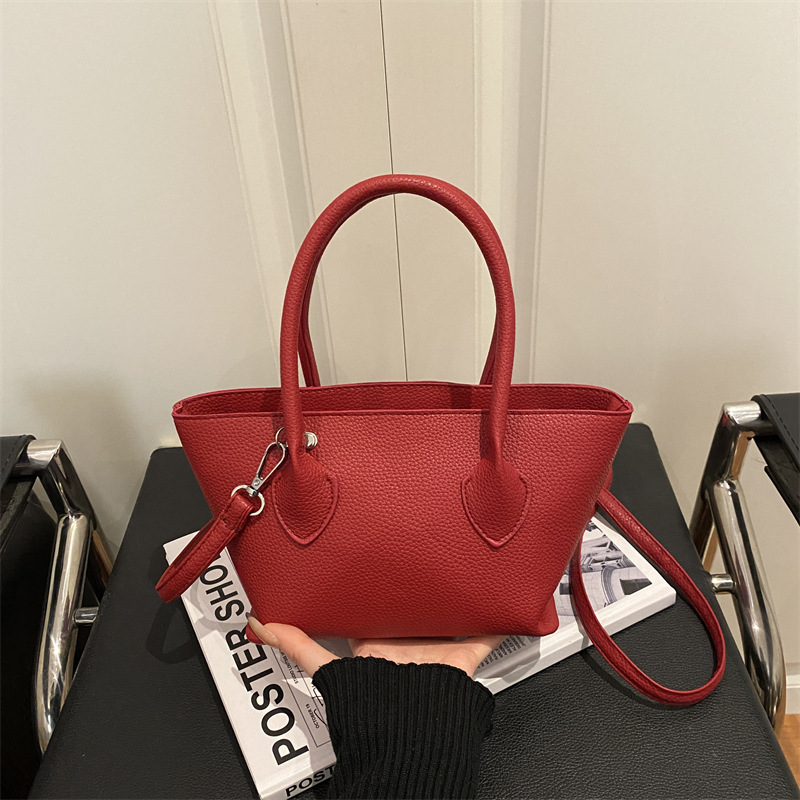 Versatile Women's Shoulder And Crossbody Bucket Bag For Commuter_voghion.com