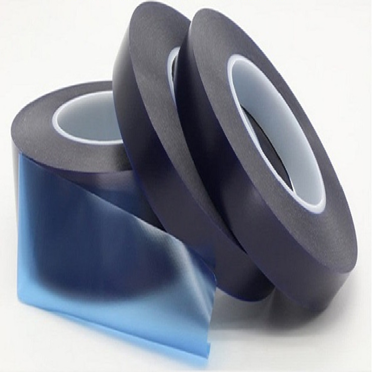 PVC蓝膜 线路板保护膜胶带 耐酸碱镀金胶带蓝色耐候易撕除带背胶