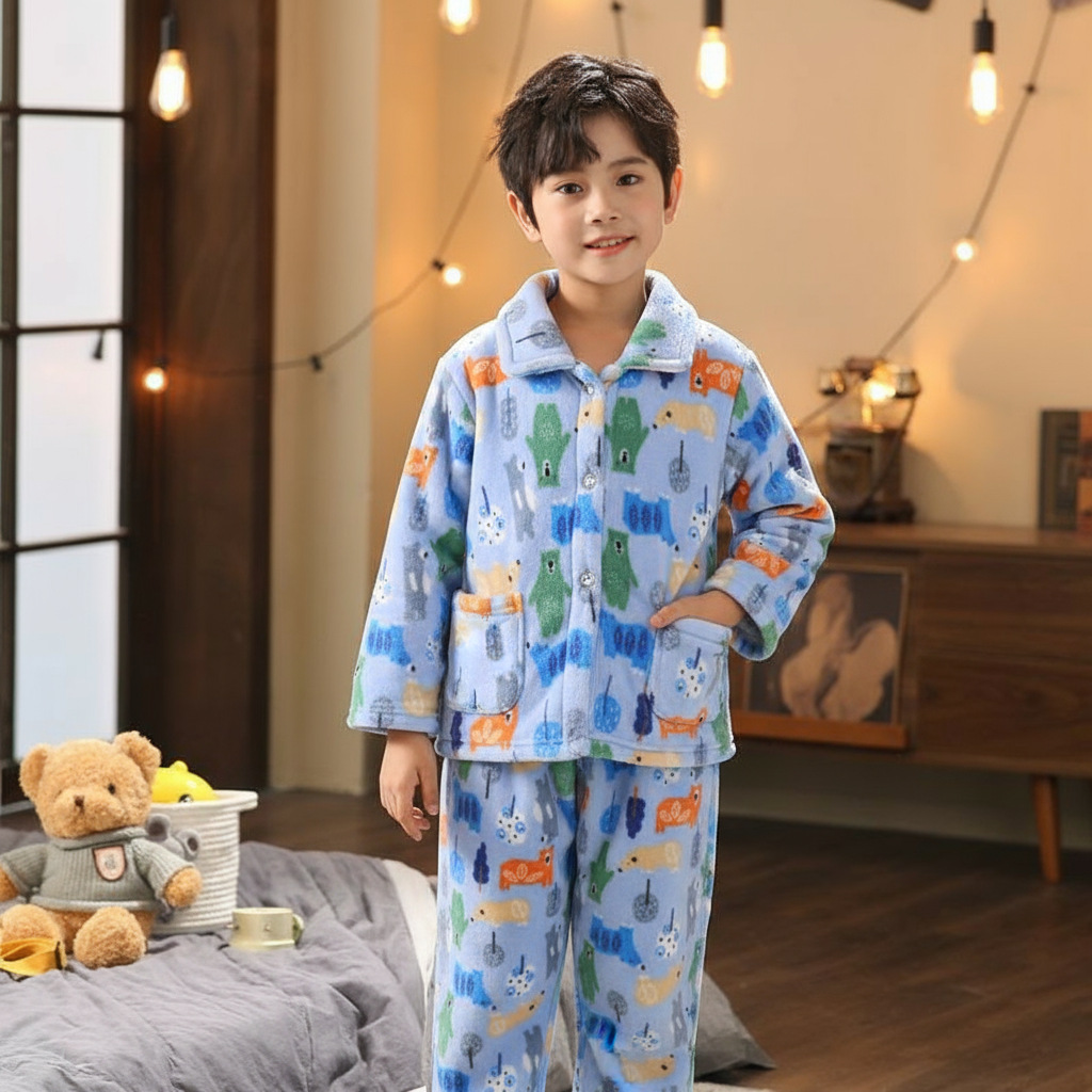 【Flannel】Blue Zoo