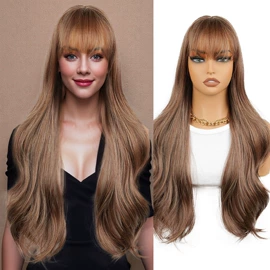 假发长卷发;假发短卷发;长直发假发