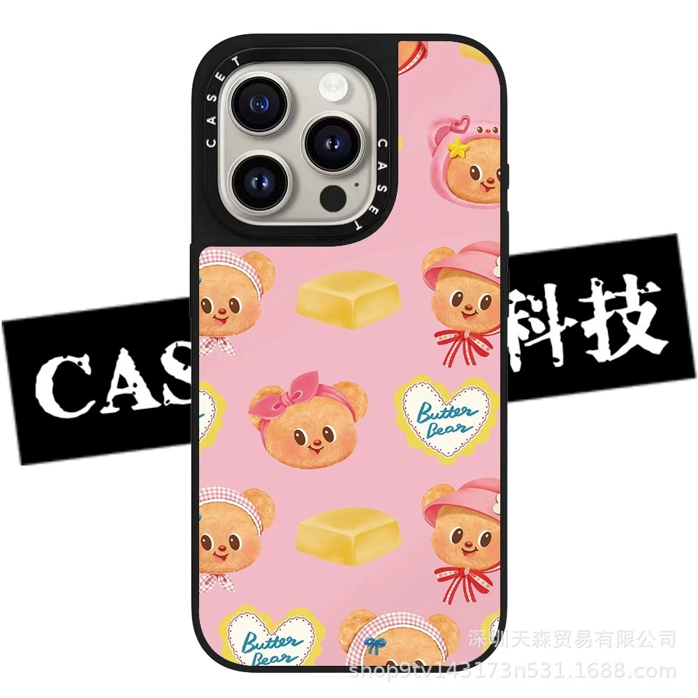 Apple, iPhone 16, чехол для телефона, защитный чехол, с медвежатами, 16promax, iphone, 15plus, защита от падений