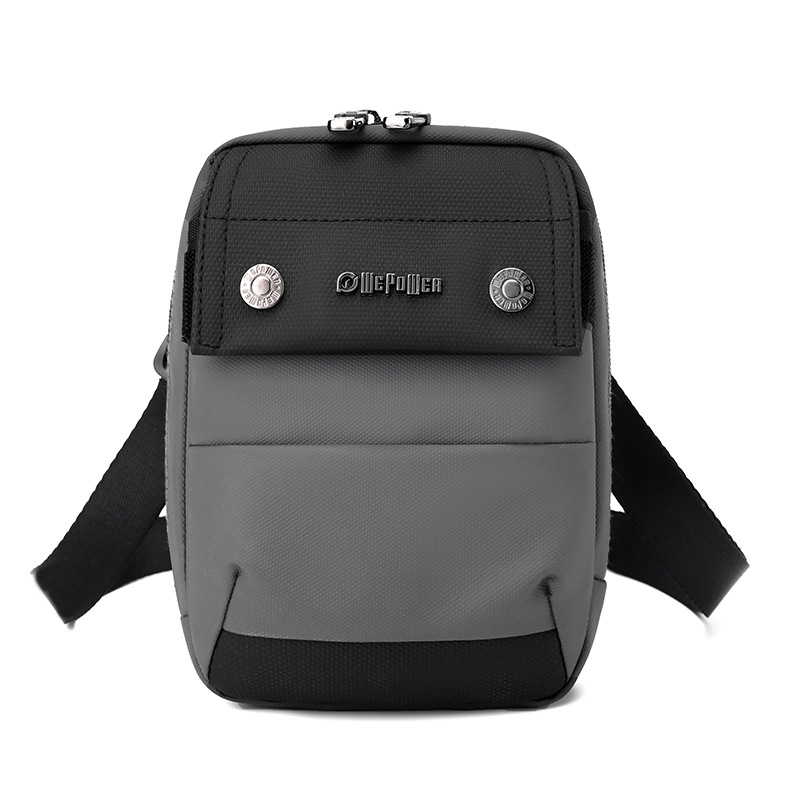 WEPOWER nuevo tipo de bolsa de hombro de marca de moda para hombres simple de viaje versátil mochila de viaje casual pequeño mochila
