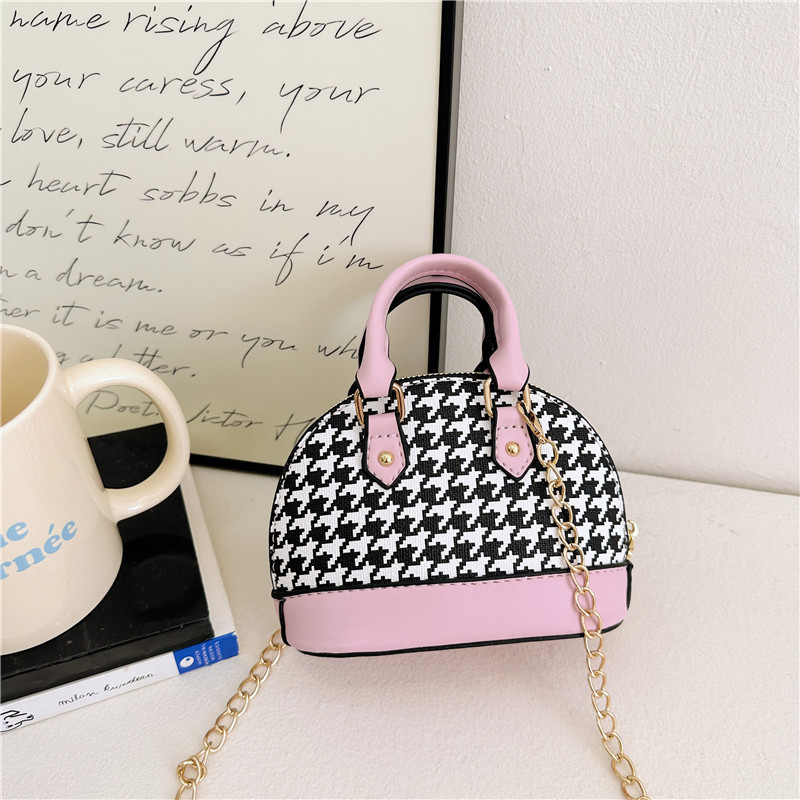 Estilo coreano ins nuevo bolso de los niños bebé mini retro Shell bolso estilo occidental chica crossbody accesorios bolsa