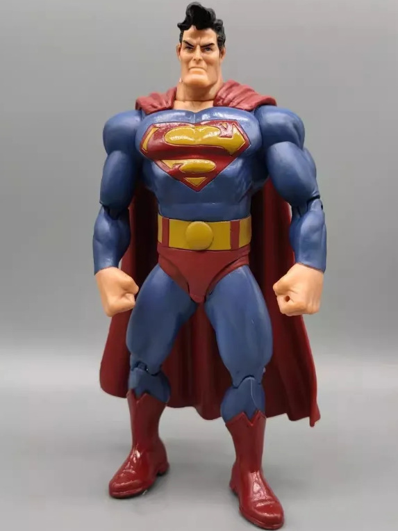 Superhéroes justicia unida acero Batman guerra superman puede hacer a mano modelo de muñecas adornos