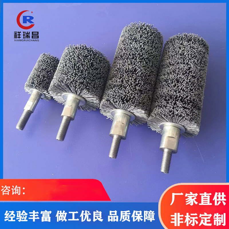 厂家直供打磨花头杜邦尼龙磨料丝 红木家具 根雕 浮雕耐磨抛光刷