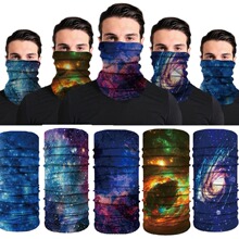 厂家直销星空系列户外多功能百变魔术头巾无缝面罩亚马逊bandana