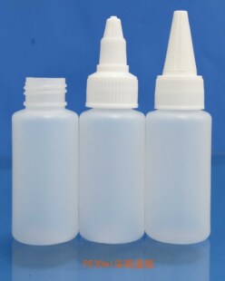 30ML Sharp Tip Cap Bottle Electric Hair Water Bottle Glue Bottle Hairspray Bottle Food Color Milk Bottle